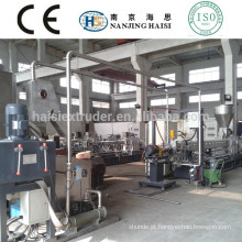 TPR sole material twin screw compounding granules making machine